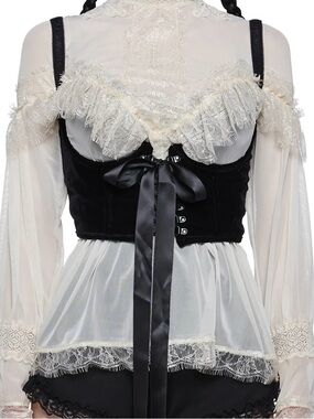 Widow FALL FROM GRACE VELVET UNDERBUST CORSET
